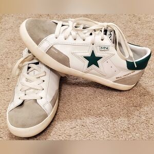 Mark Nason White and grey leather sneaker size 6.5 Womens